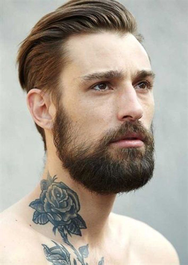 16 Peinados masculinos más atractivos con barba