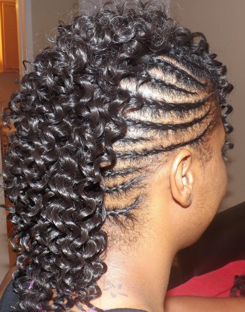 20 Peinados de Moicano Trenzado para Mujeres
