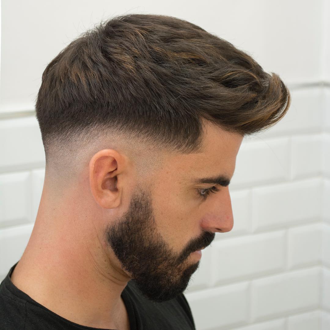 Corte de pelo degradado para un look ultimadamente estiloso