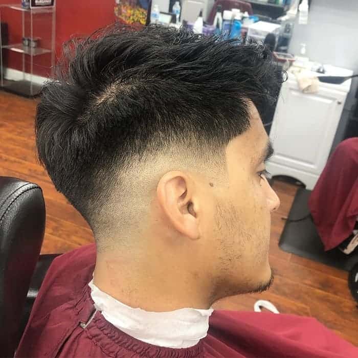 Corte de pelo degradado para un look ultimadamente estiloso