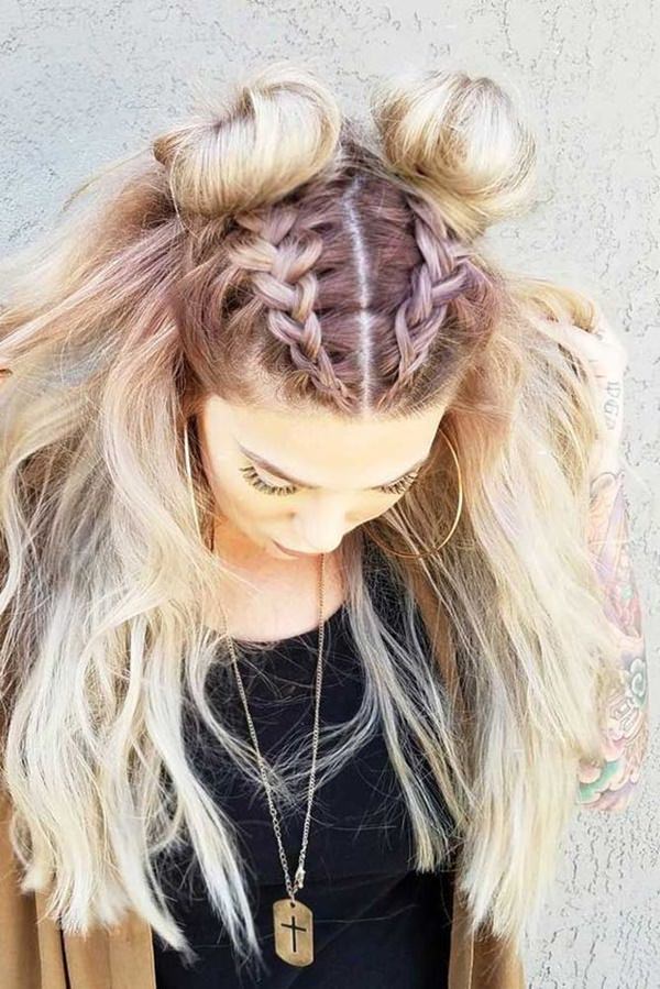 21 Glamorosos Peinados con Trenzas Holandesas para Probar Ahora