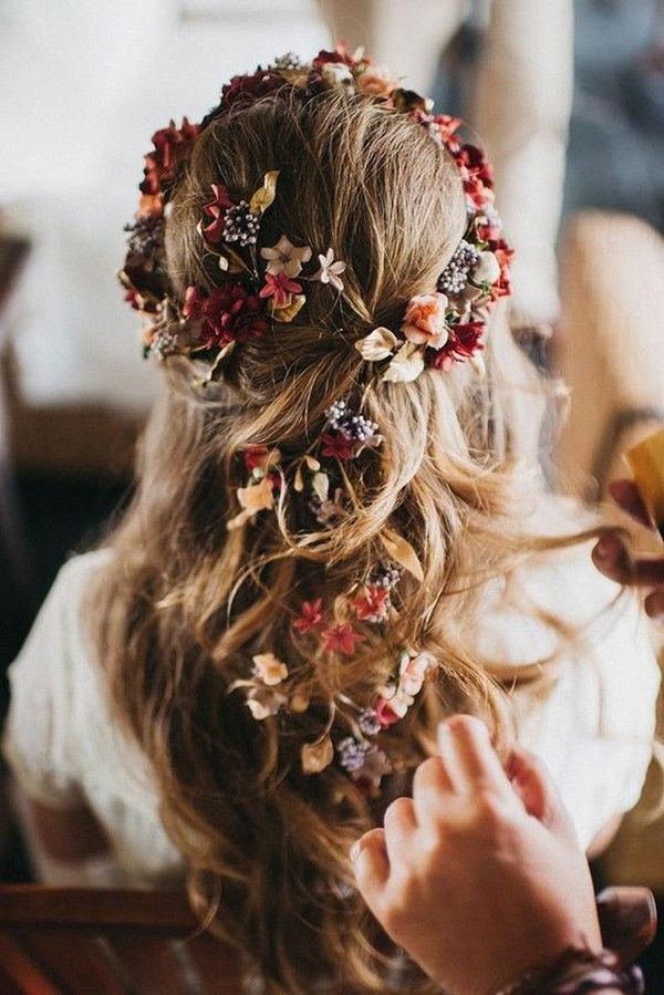 15 peinados de otoño más bonitos para cabello largo