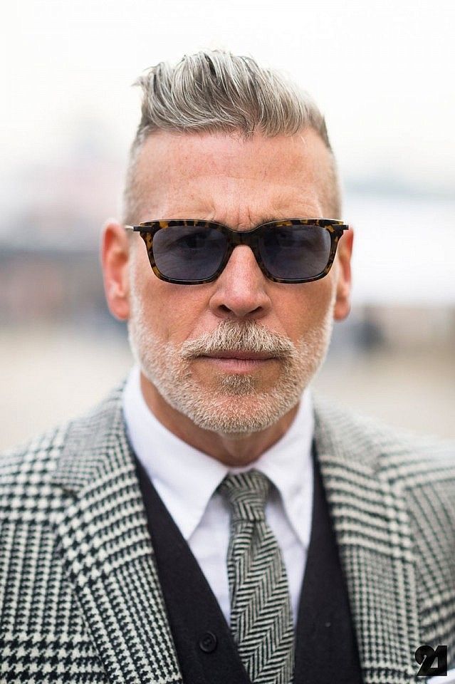 30 Peinados Grises para Hombres para Lucir Elegante y Apuesto