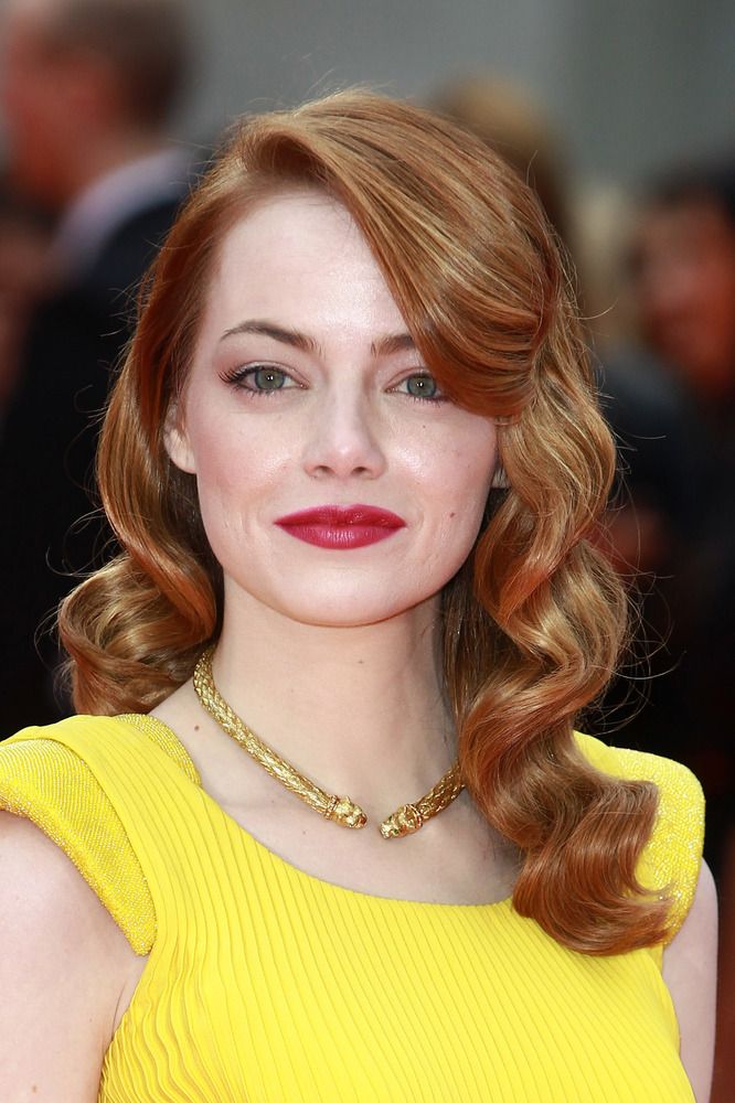 30 Peinados glamorosos de Emma Stone para inspirarte