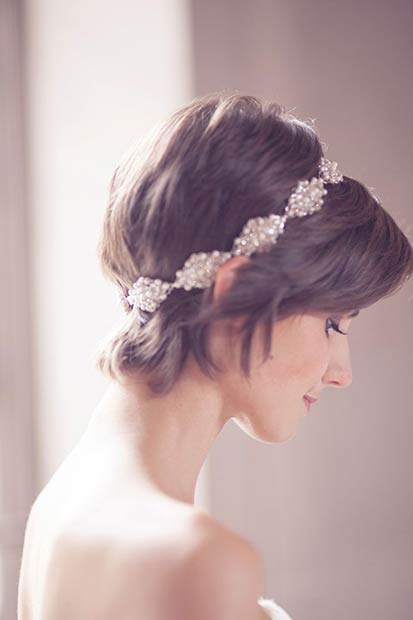 25 Peinados de boda con diadema más geniales