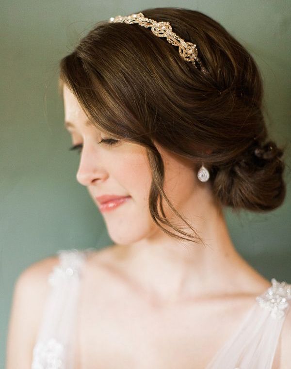 25 Peinados de boda con diadema más geniales