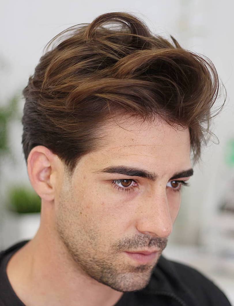 25 Peinados con tupé para un look ultramoderno