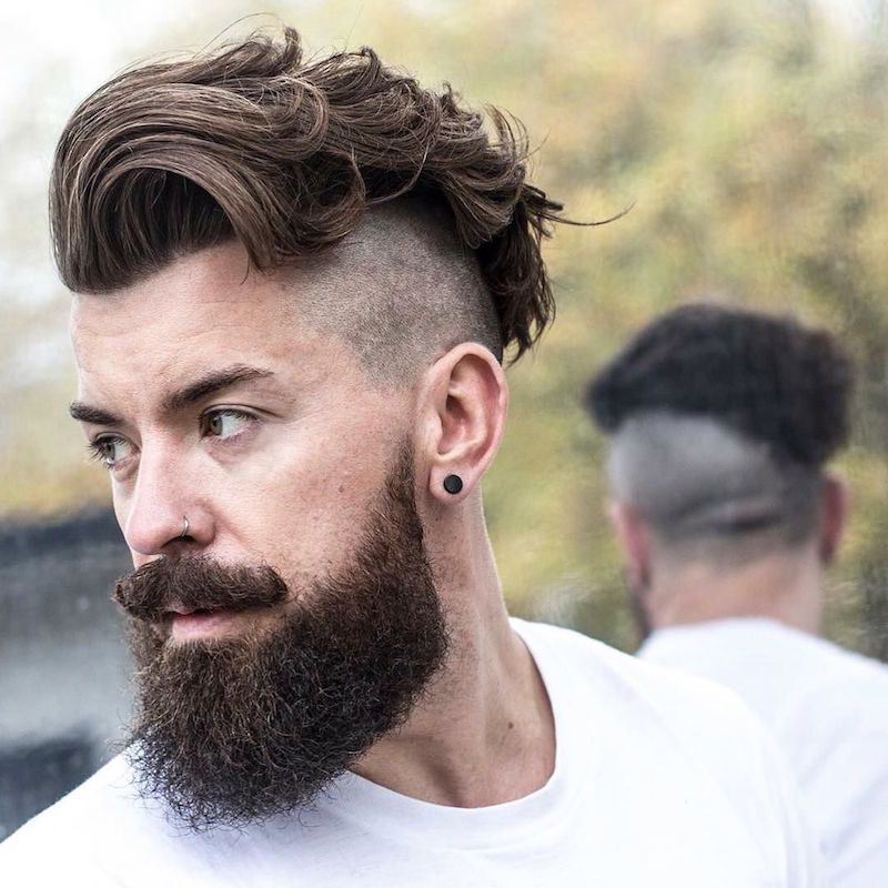 24 Peinados Cortos Ultra Modernos con Barba