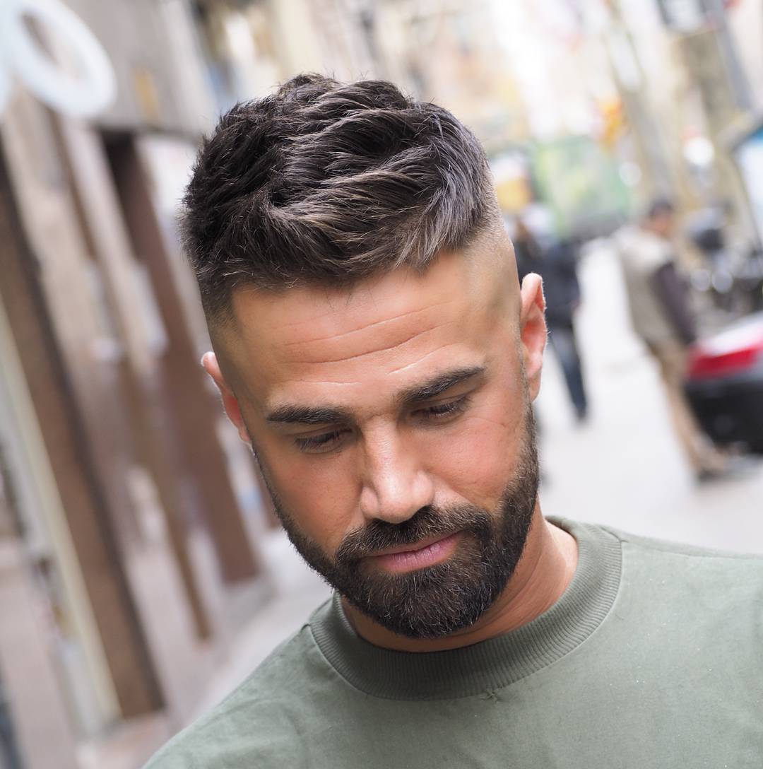 24 Peinados Cortos Ultra Modernos con Barba