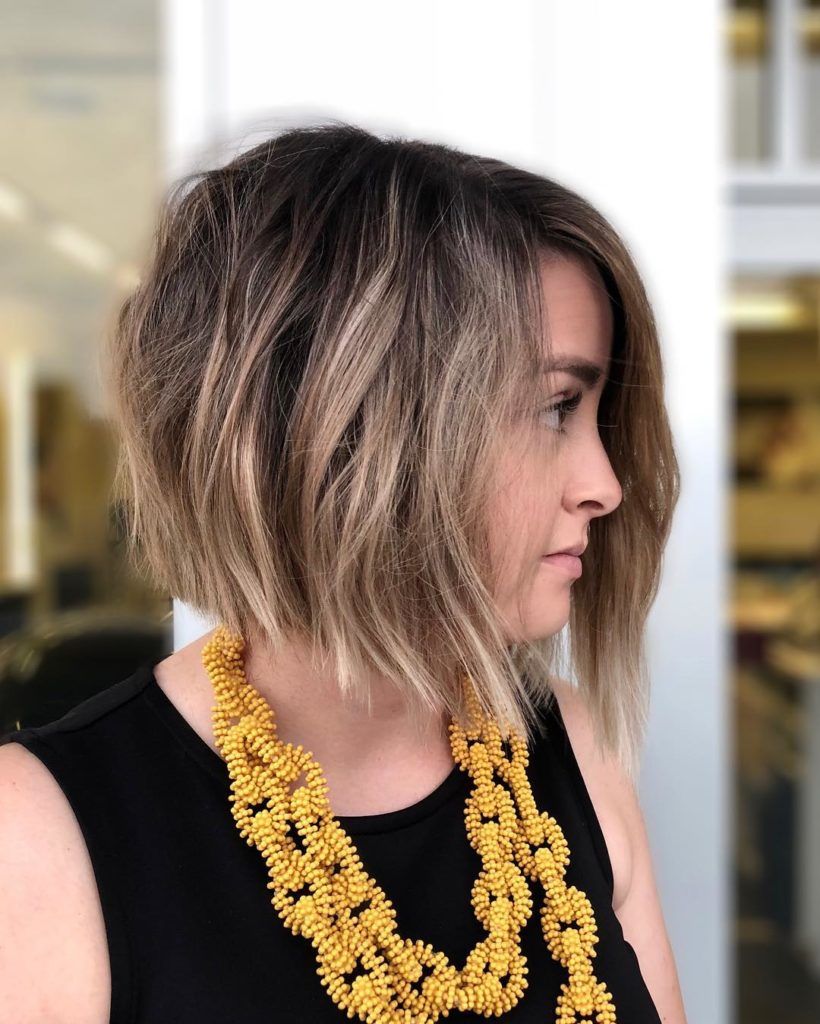 20 Cortes de Pelo Bob Apilados Geniales y Lindos para Mujeres