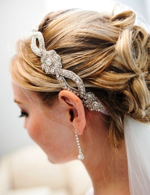 25 Peinados de boda con diadema más geniales