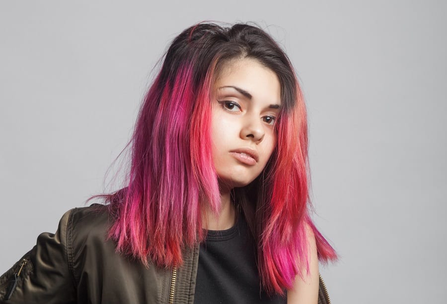 21 Ideas de colores de cabello degradado más calientes y ardientes