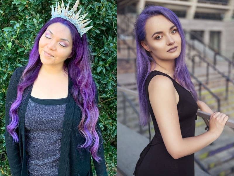 22 ideas de color de cabello lavanda para lucir esta temporada