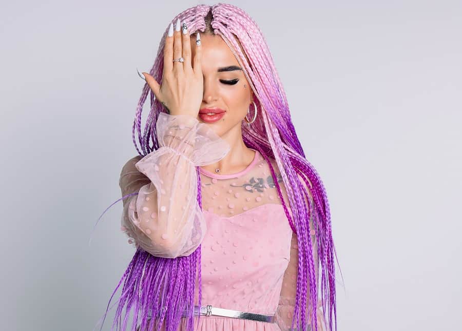 21 Ideas de colores de cabello degradado más calientes y ardientes