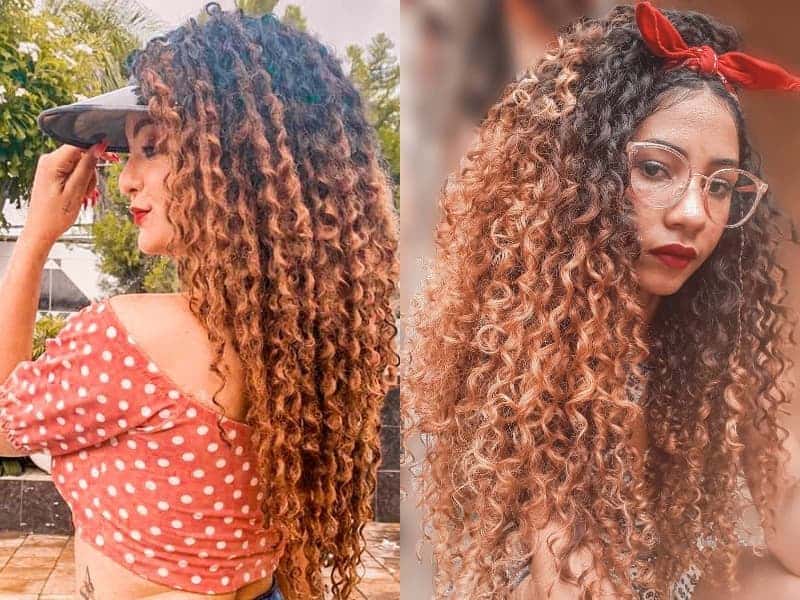 35 Irresistibles Looks de Pelo Largo Rizado Para el 2024