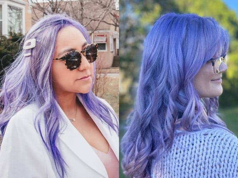 22 ideas de color de cabello lavanda para lucir esta temporada