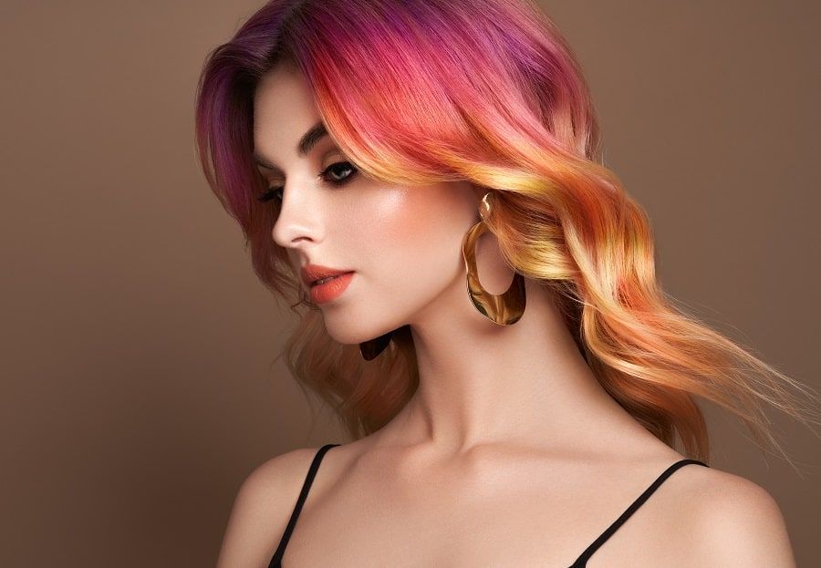 21 Ideas de colores de cabello degradado más calientes y ardientes