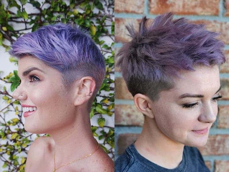 22 ideas de color de cabello lavanda para lucir esta temporada