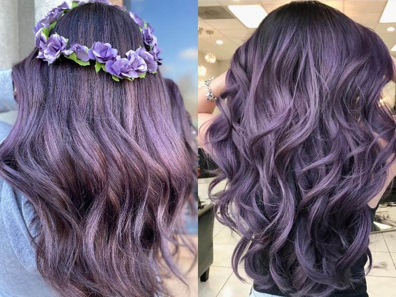 22 ideas de color de cabello lavanda para lucir esta temporada